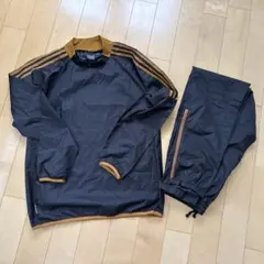 adidas ピステ ナイロン 上下 ブラック