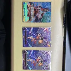 ワンピース カードゲーム モンキー・D・ルフィ SRカード 3枚セット