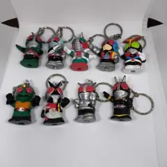 仮面ライダー キーホルダー 9種セット