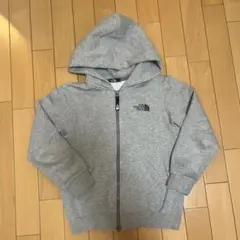 THE NORTH FACE グレー フルジップフーディ 130