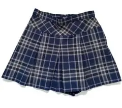 イーストボーイ　チェック柄 プリーツ　キュロットスカート　140cm綺麗