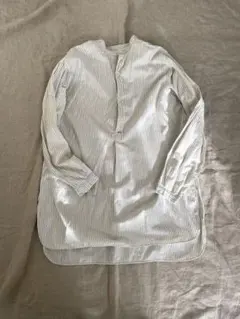 ヨーロッパ古着グランパシャツストライプencore購入ナイトドレス