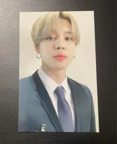 最終値下げ　ジミン　公式　フォトカード