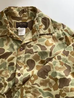 CORONA シャツジャケット　カモ柄
