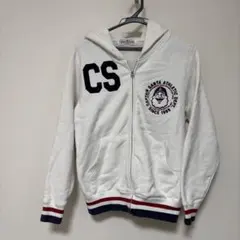 キャプテンサンタ　S パーカー　白　紐なし