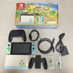 どうぶつの森デザイン Nintendo Switch 本体 プロコン付き - メルカリ
