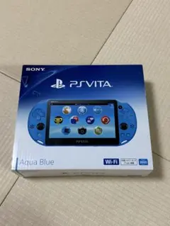 新液晶取り付け PS Vita 2000 アクアブルー【極美品】　本体