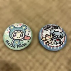 ナルミヤ　刺繍缶バッジ