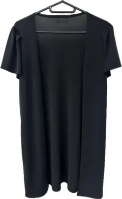 フォクシー カーディガン チューリップスリーブ 黒 トッパー