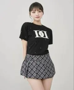 Darich キルティングアップリケビジューTシャツ - メルカリ