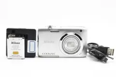 Nikon COOLPIX A100❗️シルバー系❗️ジャンク品扱い❗️美品❗️ Nikon COOLPIX A100 シルバー ジャンク品 □ 美品 □ ニコン