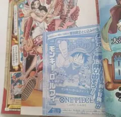 値下げ中】モンキー・D・ルフィ 綴じ込み付録 2種 P-033 P-043 - メルカリ