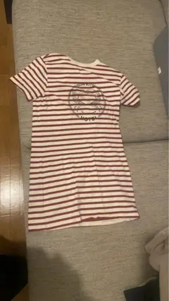 ストライプ 半袖 ワンピース