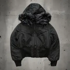 military type N2B flight jacket y2k ファー