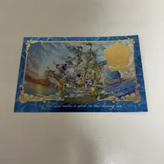 ディズニーシー15周年　ポストカード