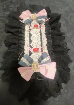 ハンドメイド　ロリィタ　ヘッドドレス