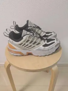 SALOMON ACS PRO ホワイト×ブラック×オレンジ 27cm 箱なしのサムネイル
