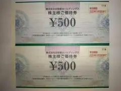 株主優待券 食事券