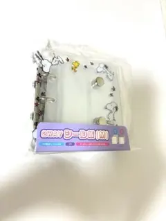 スヌーピー　シール帳　シールバインダー　2WAY