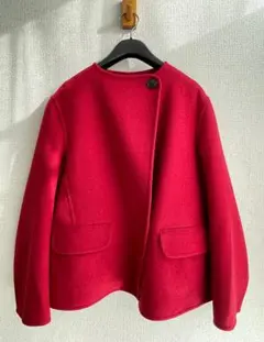 ★送料込み★定価14900円　ユニクロ+J　ダブルフェイスノーカラージャケット♪