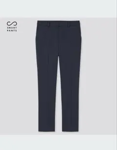 UNIQLO スマートアンクルパンツ　ネイビー