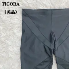 TIGORA ブラック スポーツ用 コンプレッション ハーフパンツ