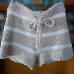 ジェラピケ ショートパンツ フリーサイズ くすみピンクグレー