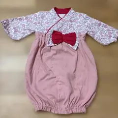 西松屋　袴風　ロンパース　2WAY 50-70
