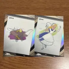 topps chrome disney DUMBO ALICE 2枚セットのサムネイル