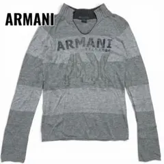 ARMANI EXCHANGE A|X ニットソー 長袖 グレー レディース Sのサムネイル
