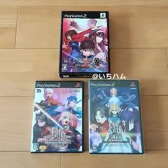 【限定版】メルティブラッド アクトレスアゲイン等 PS2ソフト3本+PSP1本