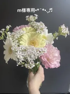 ✿ミニミニブーケ　花束　ドライフラワー　ガーランド　スワッグ　飾り