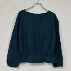 308 NATURAL BEAUTY BASICダークグリーン 長袖シャツ