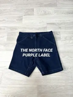 極美品】ノースフェイスパープルレーベル デニムショートパンツ 34