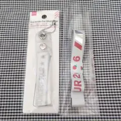 NEWSライブ2026KMK銀テープ3本 銀テープ用キーホルダー1個