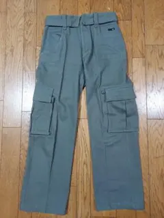 【試着のみ】 adidas トレフォイル カーゴパンツ M アディダス カーキのサムネイル