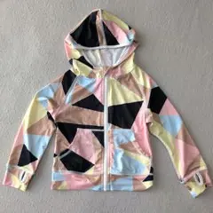 ベビー／キッズ ラッシュガード　幾何学模様　90cm