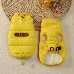 ペット服 犬 ドッグウェア ダウンベスト 防寒 裏ボア 暖かい かわいい 防寒のサムネイル
