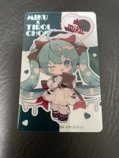 初音ミク チロルチョコ クリアカード