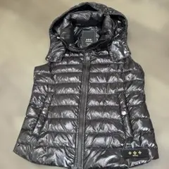 TATRAS 黒 フード付きダウンジャケットのサムネイル