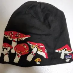 patagonia パタゴニア キノコ柄 ニット帽