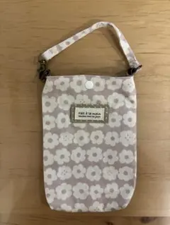 Fait à la main 花柄スマホショルダーバッグ