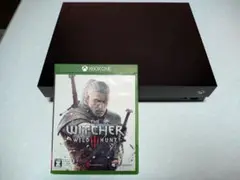 Xbox One X 本体 + The Witcher 3 + コントローラー