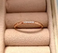 s*a様 ete　ピンクゴールド　リング　925　シルバー