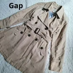 ✨️ギャップ✨️【Gap】ベージュ トレンチコート コットン85%　XS