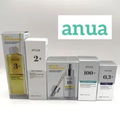 Anua アヌア スキンケア5点セット 美容液 化粧水 韓国コスメ まとめ売りのサムネイル