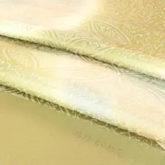 8529 帯揚げ 丹後 ちりめん 重目 日本製 新品 松葉色