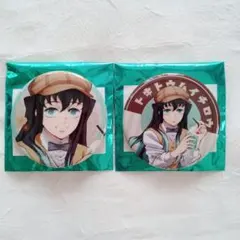 鬼滅の刃 AGF2024 純喫茶 グリッター缶バッジ 時透無一郎