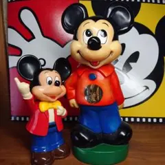 Disney【ミッキーマウス 】ヴィンテージ 貯金箱