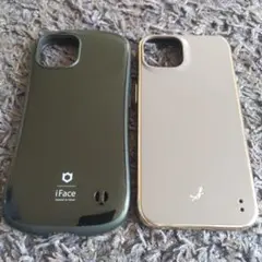 iPhoneスマホケース　2個セット　salisty＆iFace